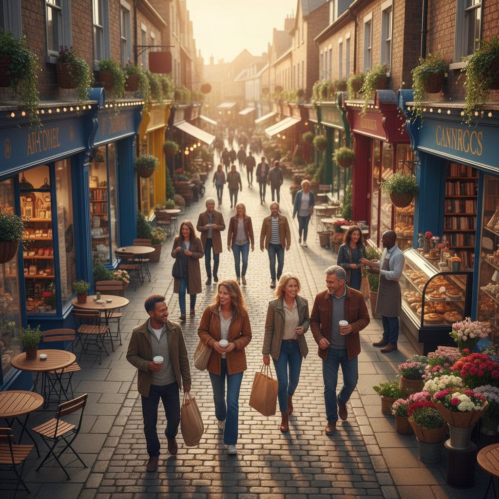 Członkowie klubu Lebeta korzystający ze zniżek na lokalne usługi w Warszawie